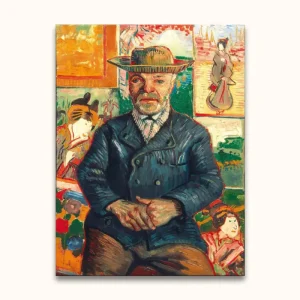 Achat Immédiat Vincent van Gogh - Portret van Père Tanguy - 102x180cm