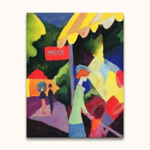 Acheter Direct August Macke – Fashion Store Window - 90x120cm