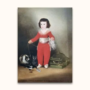 Achat Immédiat Goya - Manuel Osorio Manrique de Zuniga - 73x100cm