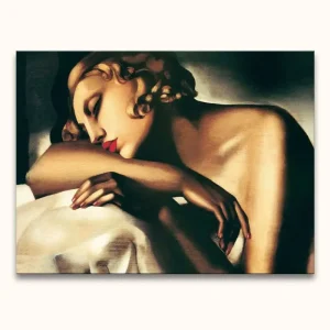 Achat Immédiat The Sleeper - Olieverf op Canvas - 220x165cm