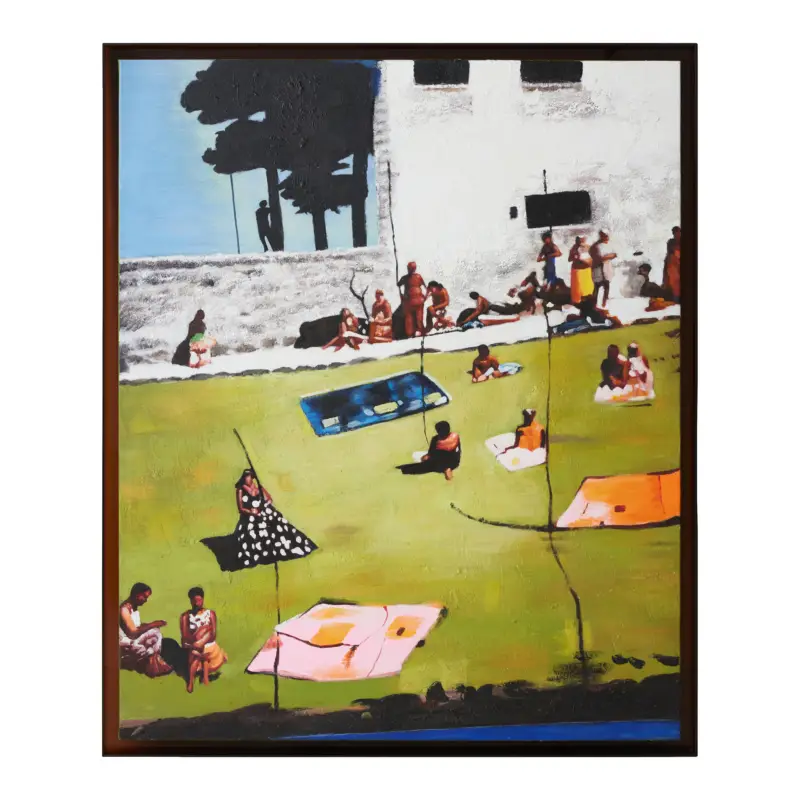 HKliving Endless Summer Schilderij Paiement Sécurisé