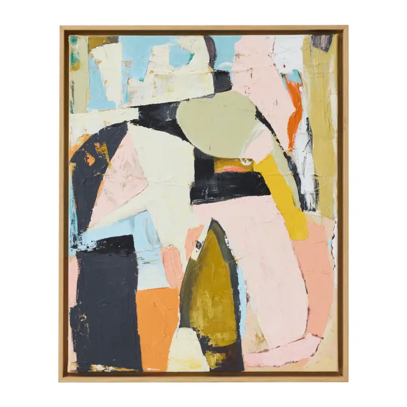 Nouvelle Collection HKliving Framed Artwork Schilderij - Colour Compliment