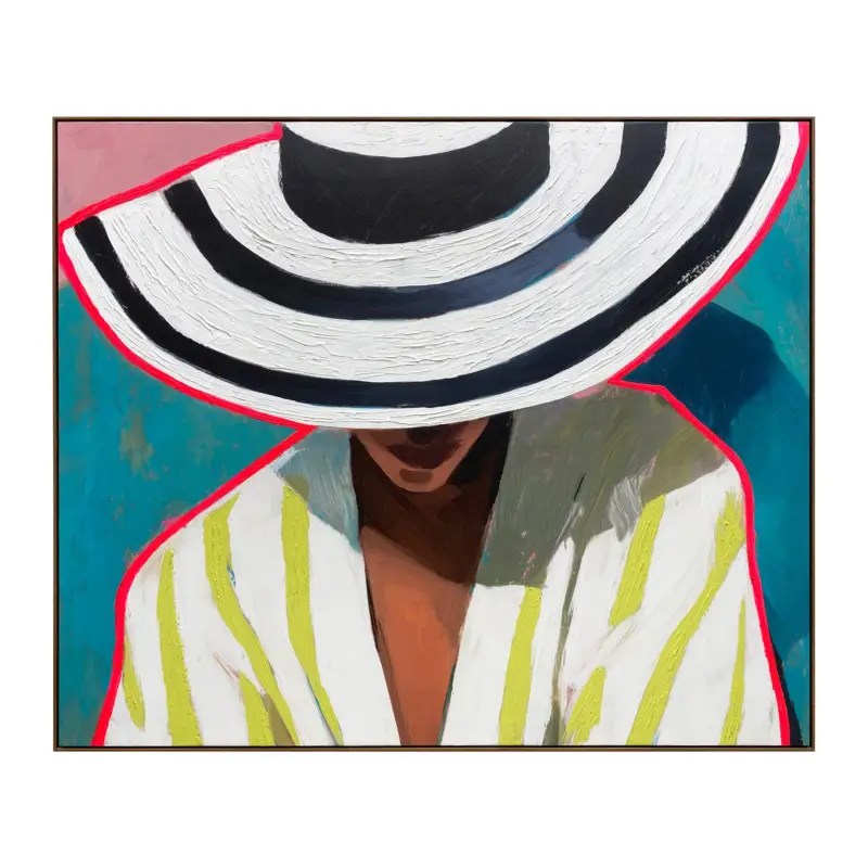 Acheter Direct by fonQ Linen Grace Schilderij 100 x 120 cm - Walnoot