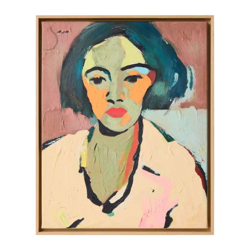 Authentique HKliving Framed Artwork Schilderij - 43 x 53 cm - Self-Made