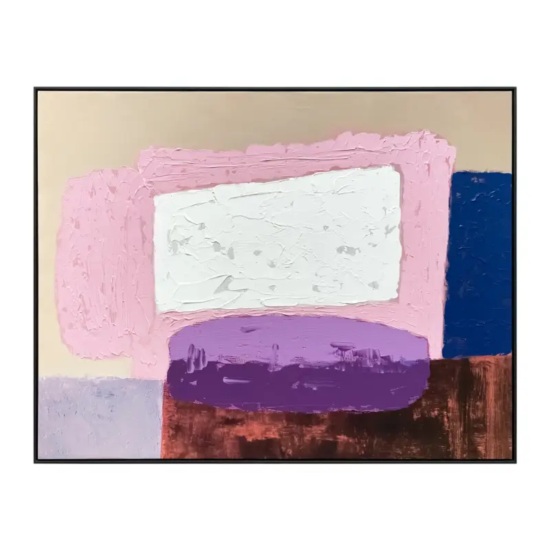 by fonQ Retroverse Schilderij 78 x 100 cm - Zwart Populaire