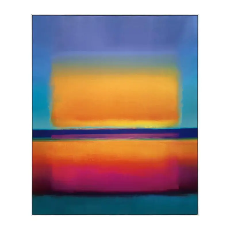 Bon Plan by fonQ Neon Blaze Schilderij 100 x 120 cm - Wit