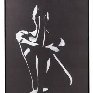 Achetez Aujourd’hui J-Line wanddecoratie Vrouw - canvas|hout - wit|zwart