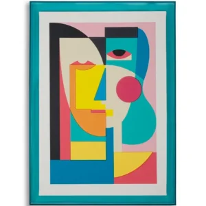 Affaire À Saisir Print op gelakt canvas met acryl frame cm 50x3,3x70