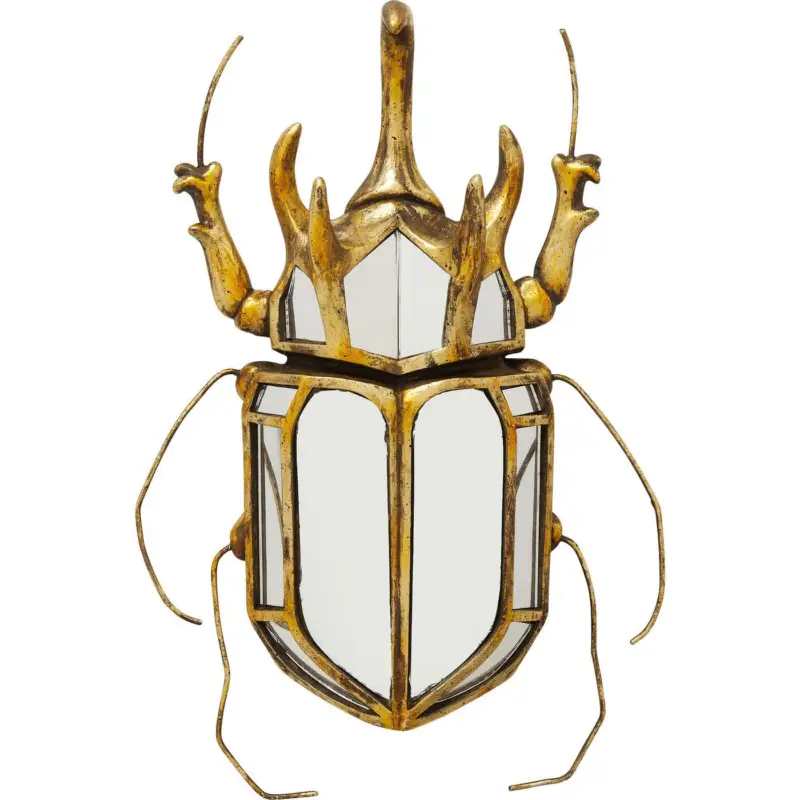 Wanddecoratie spiegel scarab Kare Design Bon Marché