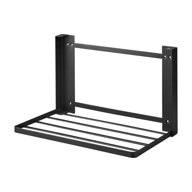 Solde Yamazaki Opvouwbare Wandplank - Tower - Zwart