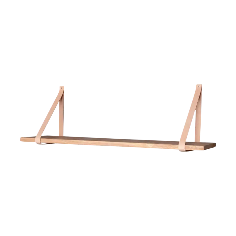 Artichok Thomas houten wandplank naturel - 80 x 20 cm Seulement Aujourd’hui