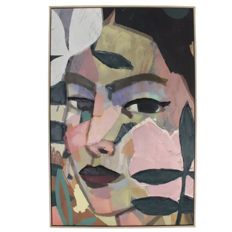 Achetez Aujourd’hui Kersten Canvas Wandschilderij 120 x 80 cm - Multi