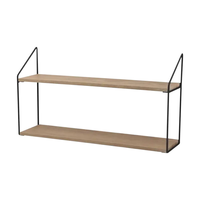 Prix Cassé Lisomme Cara houten wandrek naturel - 60 x 33 cm