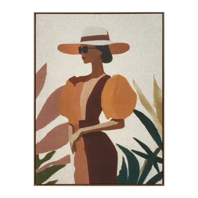 Remise by fonQ Gentle Shade Schilderij 60 x 80 cm - Walnoot