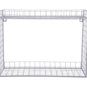 Populaire present time - Wall Rack Reja Double Layer