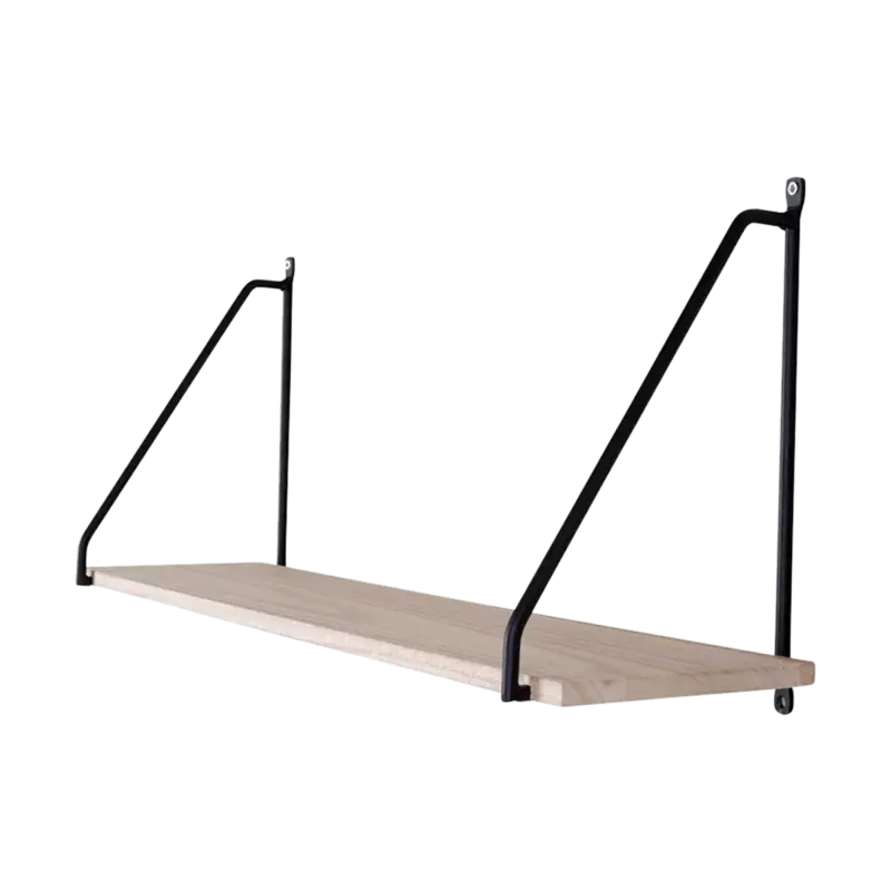 Artichok Justin houten wandplank naturel - 65 x 17 cm Nouveauté