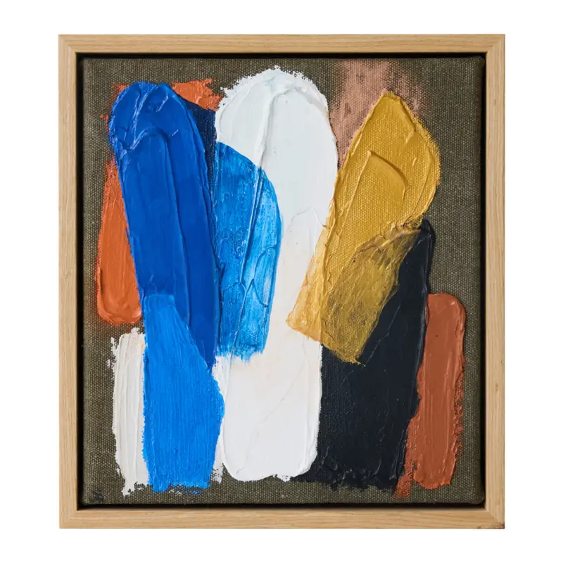 Produit De Marque HKliving Framed Artwork Schilderij - 18 x 20 cm - Moonlight Strokes