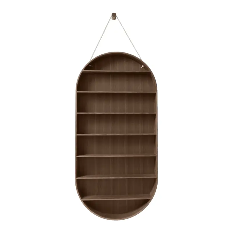 Ferm Living Oval Dorm Wandrek - Smoked Oak Certifié