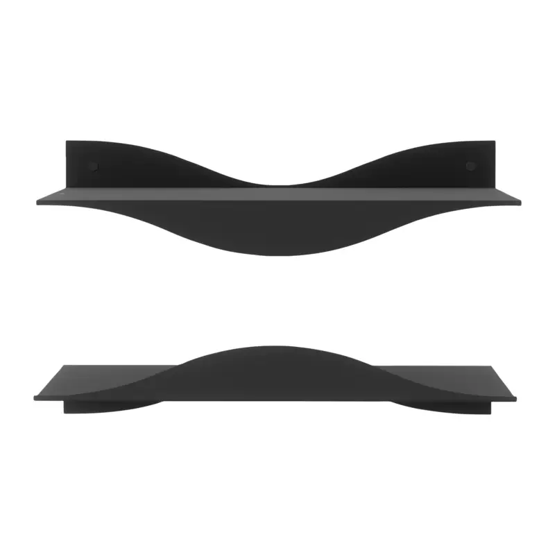 Umbra Surf Wandplank - Set van 2 - Zwart Remise