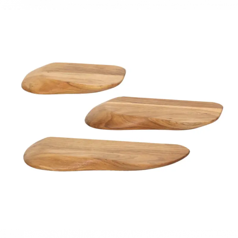 Affaire À Saisir Fraaai - Boka organische wandplank - set van 3 - naturel