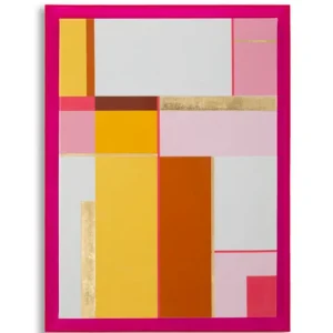 Dernière Chance Print op gelakt canvas met acryl frame cm 60x3,3x80