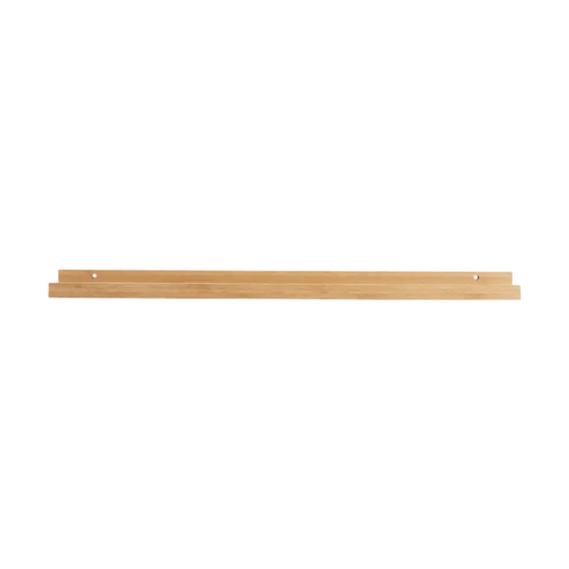 Lisomme Juul houten wandplank bamboe - 75 x 10 cm Offre Spéciale