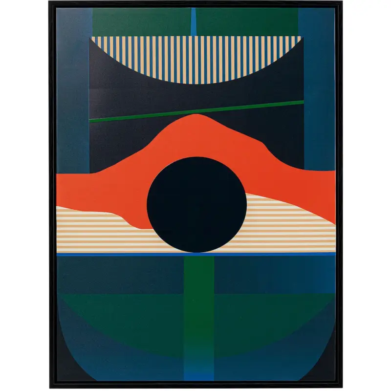 Jusqu’à Épuisement Des Stocks Schilderij Sunset 75x100cm Kare Design