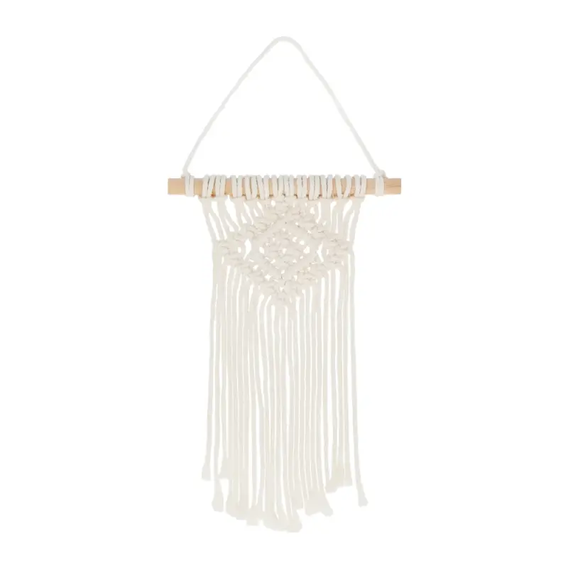 QUVIO Wandkleed macrame - Katoen - Beige Prix Réduit