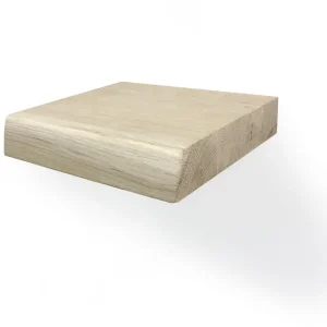 Commander Maintenant Woodbrothers Zwevende wandplank eiken boomstam 20x20cm