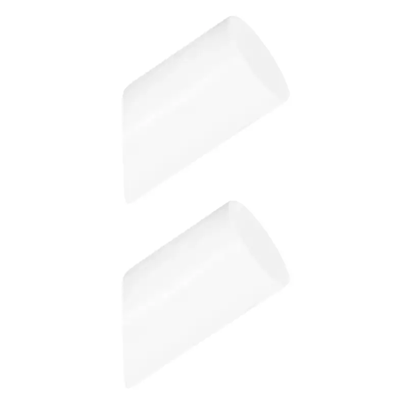 QUVIO Houten wand haakje - Wit - S - Set van 2 Commander Maintenant