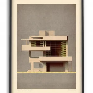 PSTR studio - Sander Patelski - Rudolph Schindler Lovell Beach House 1 Vente Flash