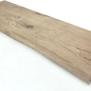 Woodbrothers Oud eiken plank massief boomstam 60x20cm Expédition Rapide
