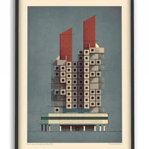 PSTR studio - Sander Patelski - Kisho Kurokawa The Nakagin Capsule Tow Authentique