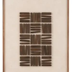 Super Prix J-Line wanddecoratie John - dennenhout|canvas - naturel