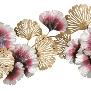 Nouvelle Collection 3D decoratief paneel in veelkleurig metaal 130x5,5x54 cm