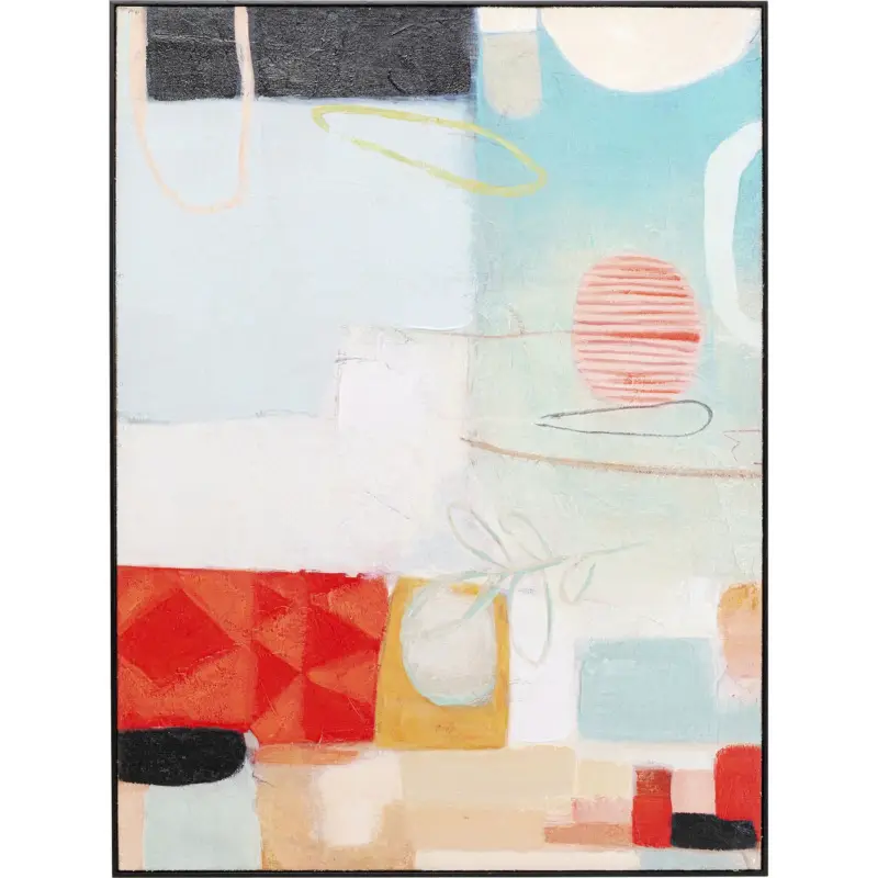 Schilderij Allegro Circles 90x120cm Kare Design Affaire À Saisir