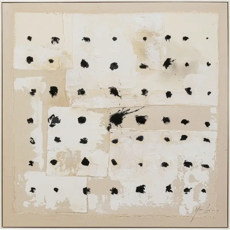 Remise Schilderij Creative Dots 120x120cm Kare Design