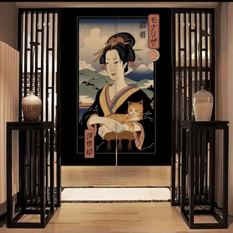 Meilleure Vente Fine Asianliving Japanse Noren Deurgordijn Japanse