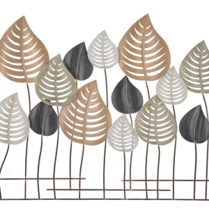 Produit De Marque 3D decoratief paneel in veelkleurig metaal, 103,5x5x84 cm