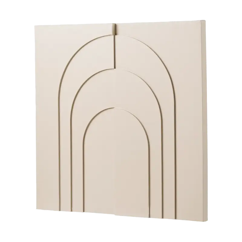 Artichok Evi Wanddecoratie Beige - 60 x 60 cm Pas Cher