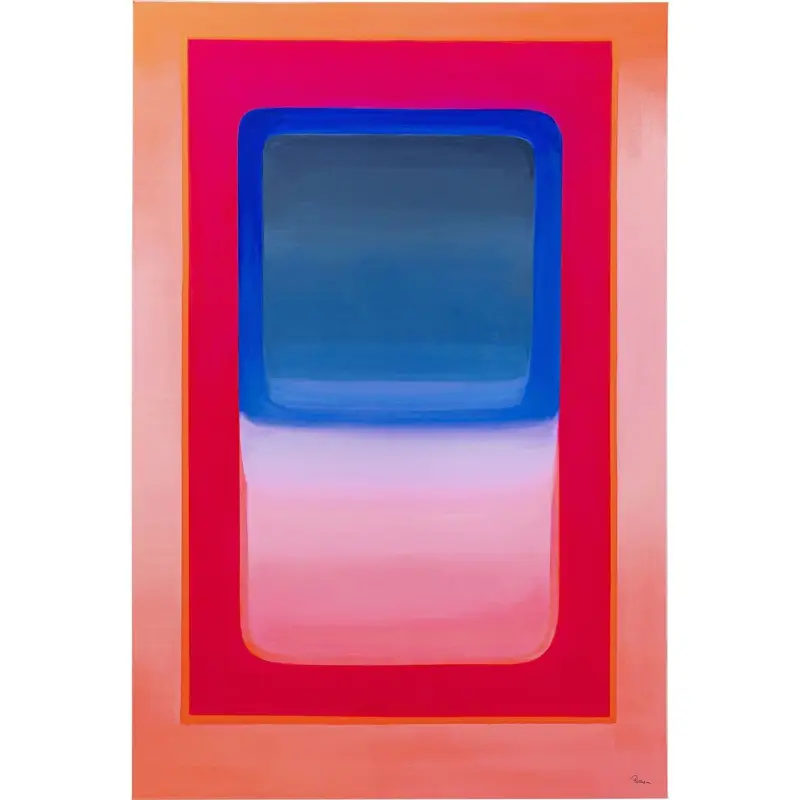 Authentique Schilderij Tendency 100x150cm roze Kare Design