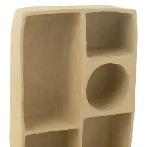 J-Line wandrek Flint - papier maché - naturel - large Livraison Express