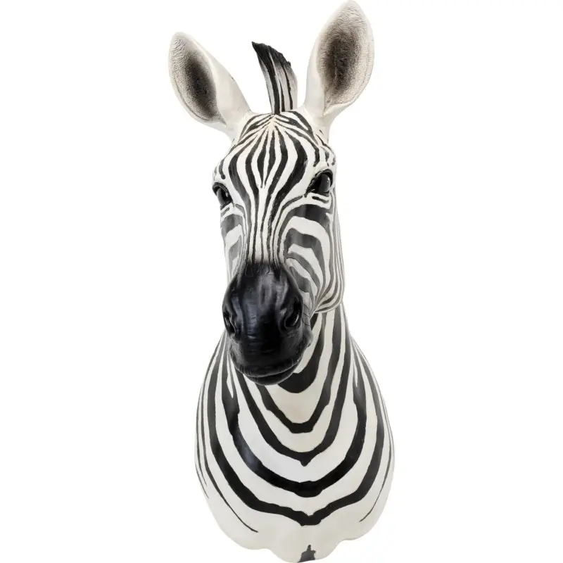 Wanddecoratie zebra hoofd Kare Design Prix Promo
