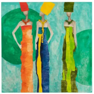 J-Line schilderij Fog - canvas - mix Prix Cassé