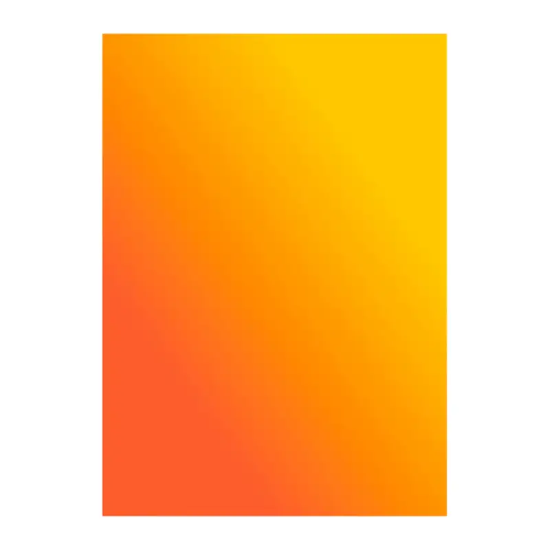 Vente Flash Paper Collective Absorb 03 Poster 30 x 40 cm - Yellow / Orange