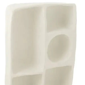 Bon Plan J-Line wandrek Flint - papier maché - wit - large