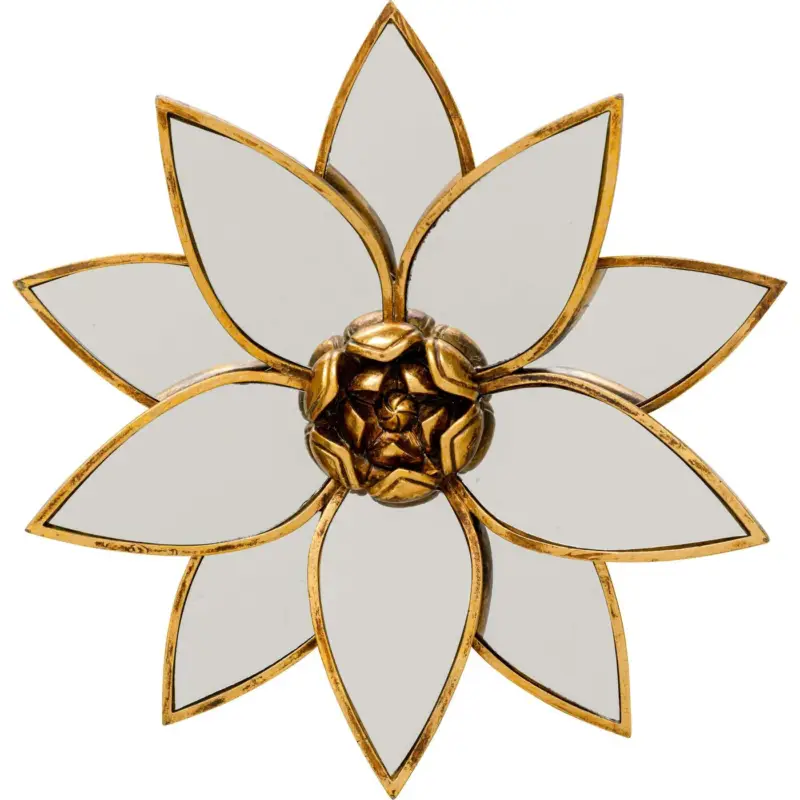 Meilleur Choix Wanddecoratie spiegel lotus Ø32cm Kare Design