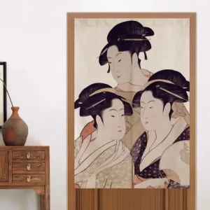 Prix Bas Fine Asianliving Japanse Noren Deurgordijn Japanse