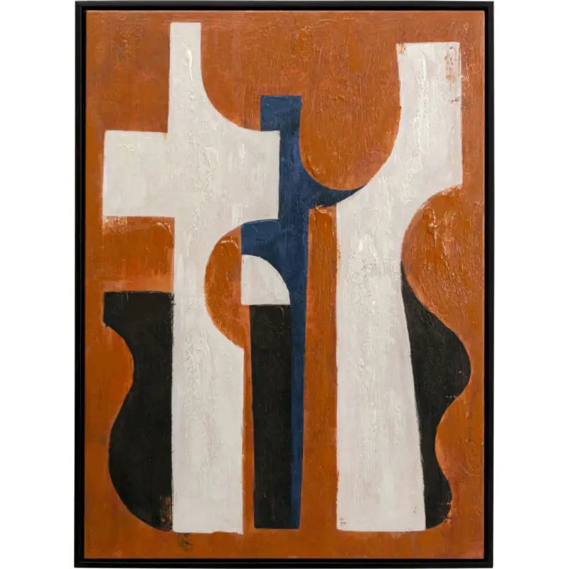 Schilderij Pinceau Shape 55x75cm Kare Design Meilleure Vente
