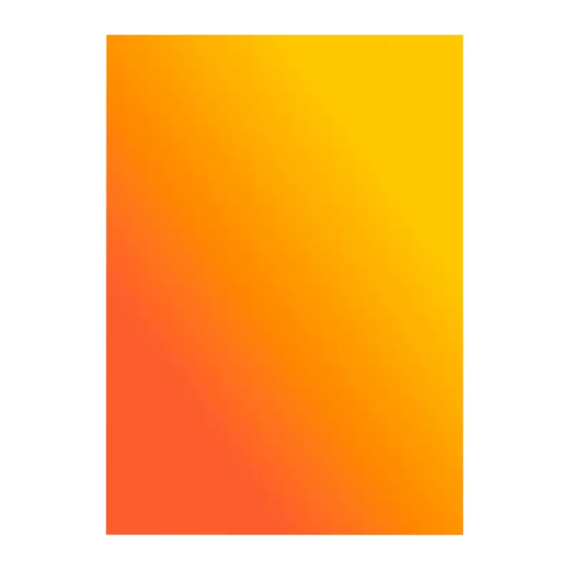 Paper Collective Absorb 03 Poster 50 x 70 cm - Yellow / Orange Promotion